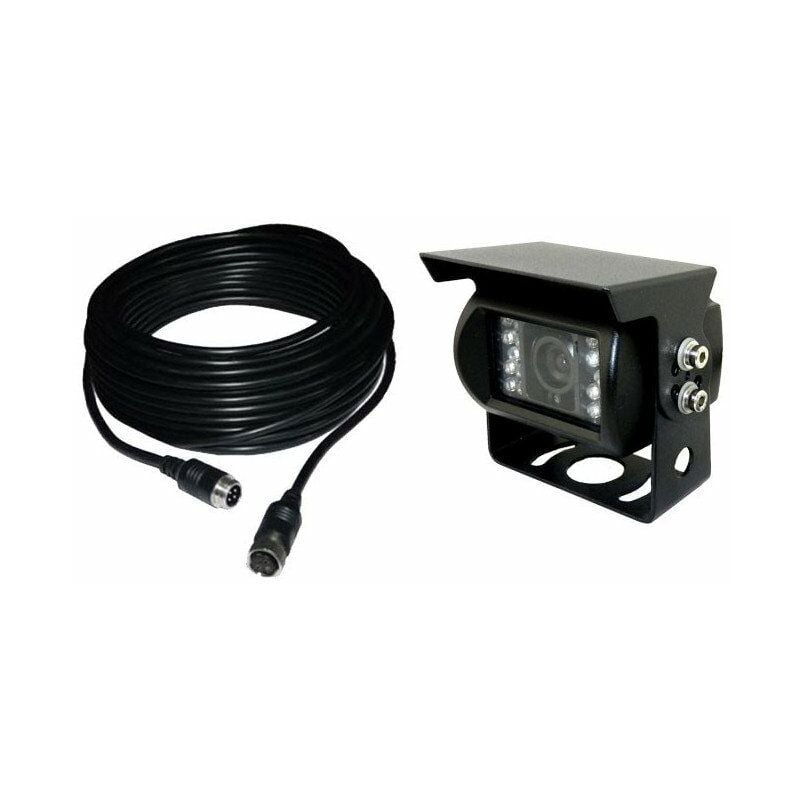 camera de recul - idcam - 120° - ip68 - vision nocturne - câble 15m