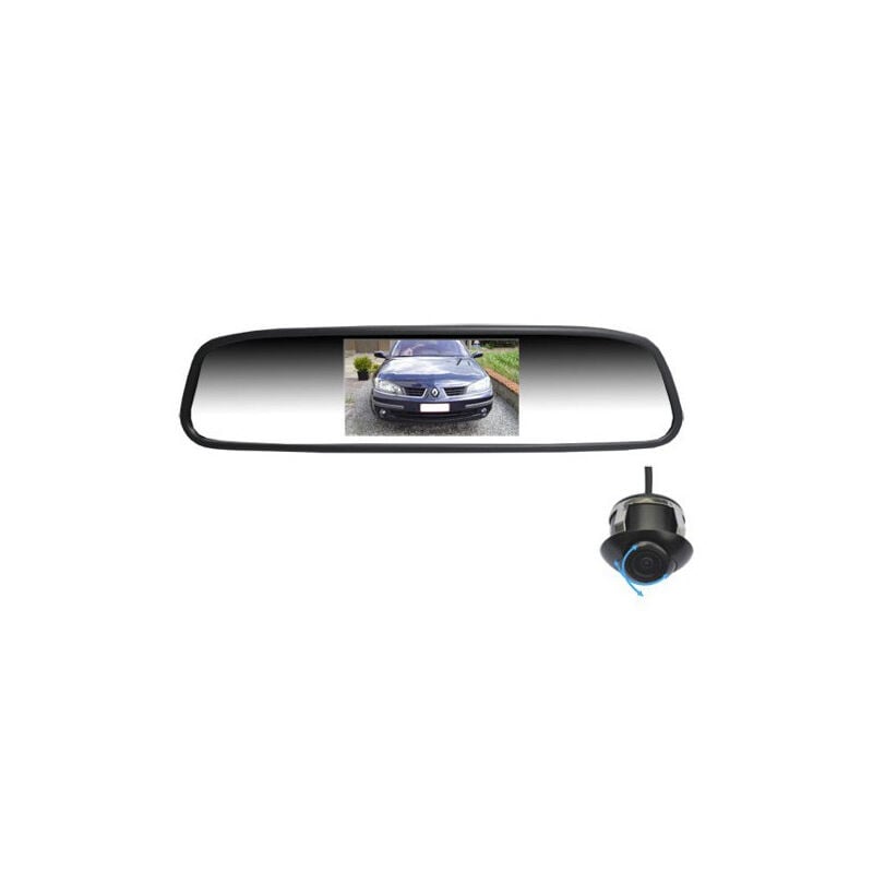 Beeper - Kit vidéo de recul avec écran rétroviseur lcd 4,3' RW043P