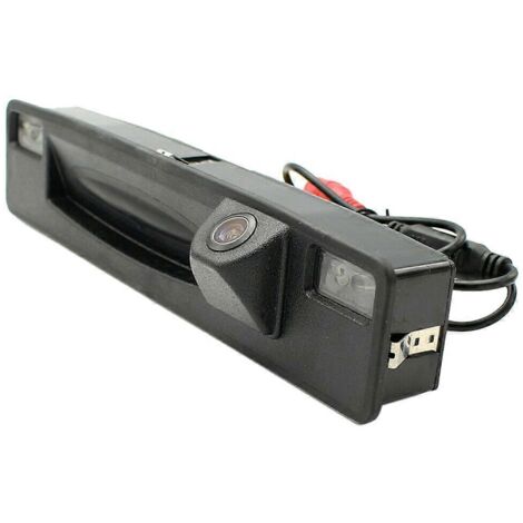 Caméra de recul pour Ford Focus 2015-2017 avec poignée pour coffre, avec capteur HD CCD, idéale pour le stationnement et le rangement.