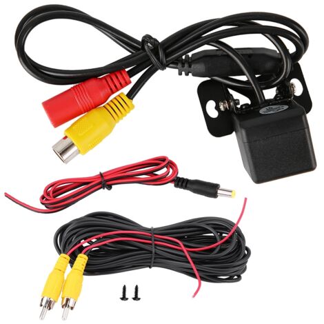 Caméra de recul voiture HD vision nocturne 0.2Lux 4 LED étanche IP67 aide au stationnement