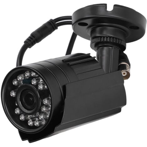 Caméra de sécurité Caméra de vidéosurveillance analogique 4 en 1 Caméra de surveillance Objectif 3,6 mm Vision nocturne infrarouge tanche pour extérieur IndoorNTCS