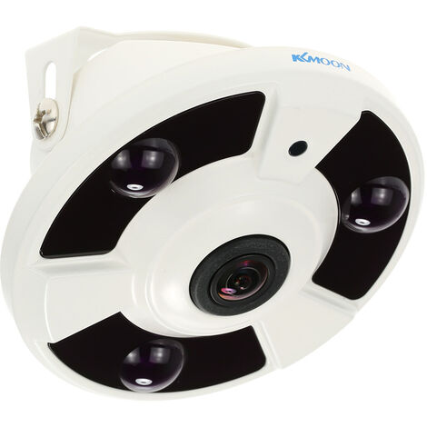 Caméra de sécurité CCTV HD 2000TVL 1080P 1.7mm fisheye 360 degrés panoramique surveillance maison PAL système