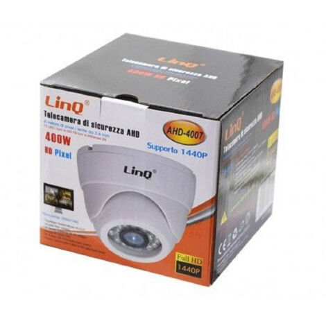 Caméra De Sécurité De Plafond Ahd-4007 12led 24 Infrarouges 400w Full Hd 1440p