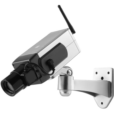 Caméra de Sécurité Fictive à Détection de Mouvement pour Intérieur et Extérieur