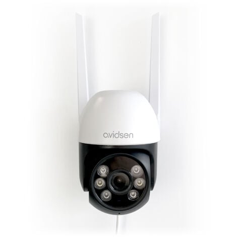 Caméra de sécurité HomeCam 2K PTZ extérieure motorisée connectée Avidsen Home - Avidsen - 127154