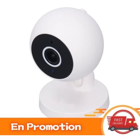 Caméra de sécurité intelligente Caméra WiFi Smart Home Security, Caméra sans Fil Smart Cam HD pour Bébé comme indiqué