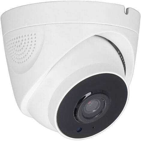 Caméra de Sécurité WiFi 2MP 1080P avec Rotation 360°, Détection de Mouvement, Vision Nocturre et Interphone pour Intérieur/Extérieur