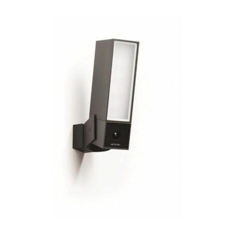 Caméra de surveillance connectée Netatmo extérieure Noir et Gris