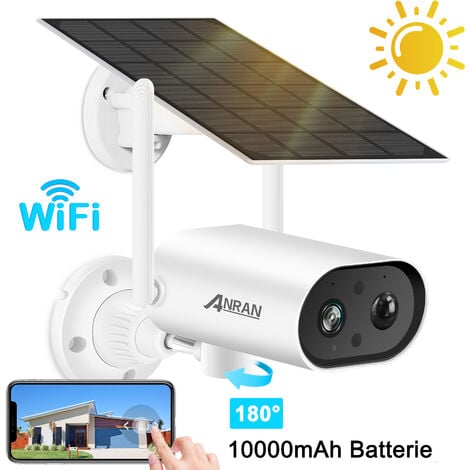 Avidsen - Caméra extérieure solaire - Outdoor HomeCam Battery