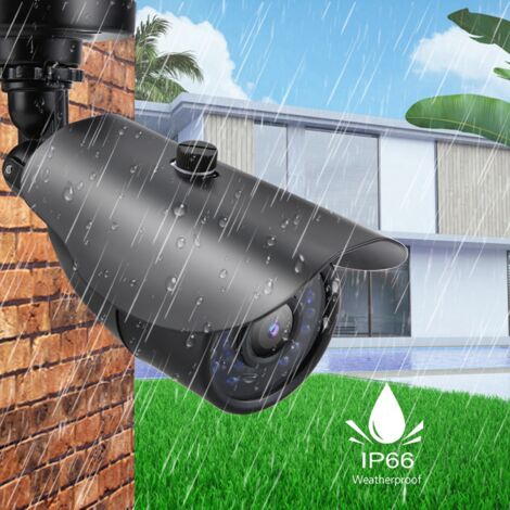 Caméra de surveillance extérieure analogique 720P TVI/AHD/CVI, vision nocturne infrarouge, étanche IP66, compatible DVR CCTV