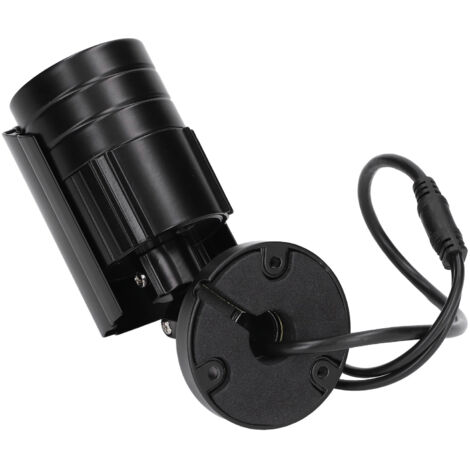 Caméra de surveillance extérieure étanche, vision nocturne infrarouge, objectif 3.6mm, compatible NTSC pour intérieur et extérieur.