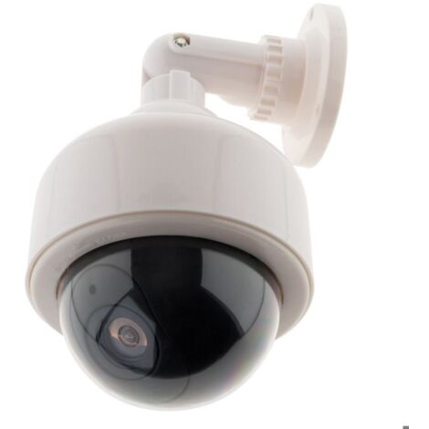 Caméra de surveillance extérieure factice avec LED - Otio