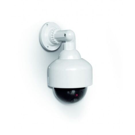 Caméra de surveillance factice dôme à led