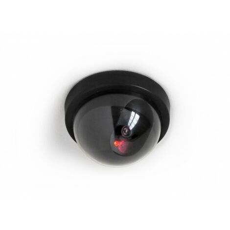 Caméra de surveillance factice dôme compacte avec Led clignotante
