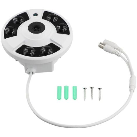 Caméra de surveillance HD grand angle 5MP IR 6 LED avec vision nocturne infrarouge --