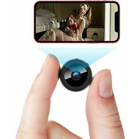 Caméra de surveillance interieur / exterieur Sécurité sans fil Wifi Caméra Mini Petite Caméra Ip Caméra Smart Home Nuit Virsion Caméscope Magnétique Surveillance, Batterie intégrée, App Vie en temps r