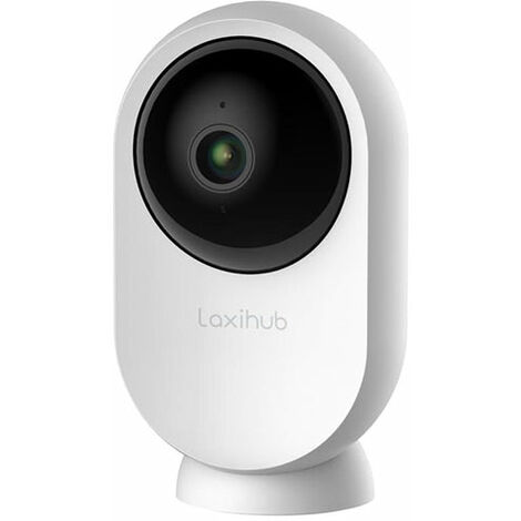 Caméra de Surveillance Intérieure Connectée WiFi 1080p - Blanc - SILUMEN