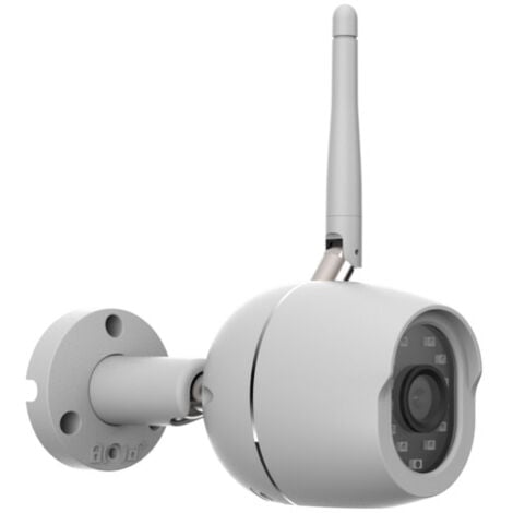 Caméra de surveillance IP Wi-Fi extérieure IP65 - 1080p - Blanc - Chacon