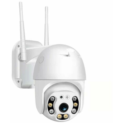 Caméra de Surveillance Maison Extérieur WiFi Moniteur Caméra Sans Fil 1080P 3Uyvln4p