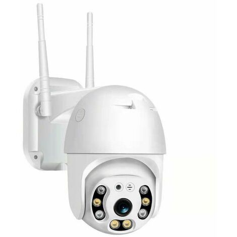 Caméra de Surveillance Maison Extérieur WiFi Moniteur Caméra Sans Fil 1080P