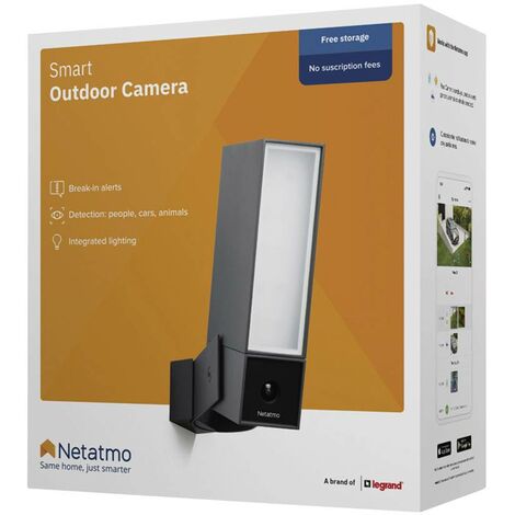 Caméra de surveillance Netatmo Presence NOC01-DE Wi-Fi IP 1920 x 1080 pixels W644081