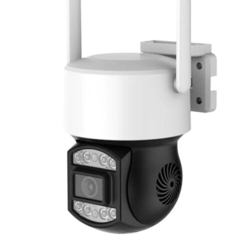 Caméra de surveillance sans fil 360 degrés couleur HD vision nocturne sans fil WIFI moniteur à distance
