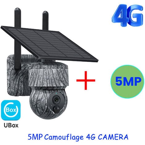 InoCam Solar Dome 4G™ Caméra Solaire 4G