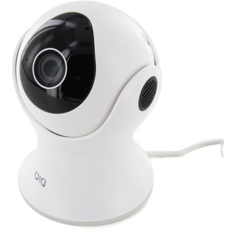 Caméra de surveillance Wi-Fi rotative intérieure/extérieure – 1080p – IP65 – Vision nocturne 15m – Angle de rotation 350° – Chacon