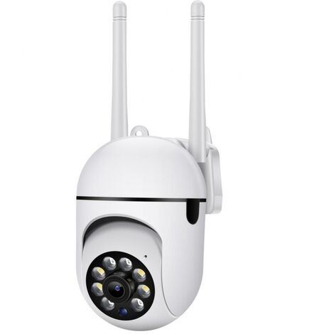 Caméra de surveillance Wi-Fi IMMOU avec vision nocturne en couleur et  dissuasion active