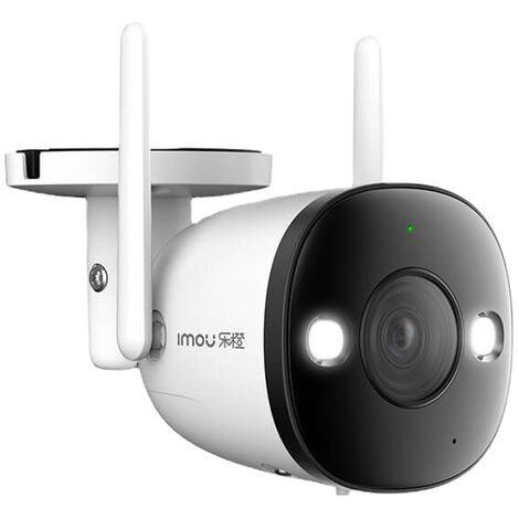 Caméra de Surveillance WiFi Extérieure 1080P Caméra IP WiFi Extérieure Étanche IP67 avec Vision Nocturne de 30m, Détection de Mouvement AI, Compatible avec Alexa Google Home
