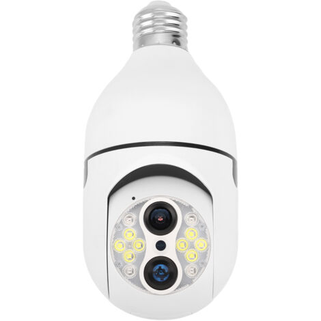 Caméra de Surveillance WiFi Extérieure 2MP 360° Rotative Détecteur de Mouvement Vision Nocturne Couleur 1080P