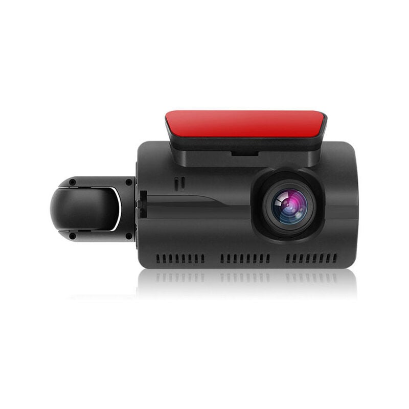 Lablanc - Caméra de voiture Dashcam avant et arrière, Full hd, grand angle 140°,avant + intérieur, 1pc.