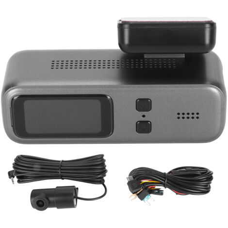 Caméra de voiture double FHD 1080P avec vision nocturne et mode stationnement 24h/24