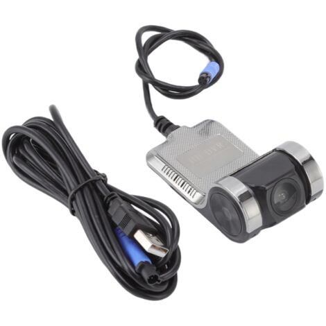 Caméra de voiture HD vision nocturne enregistrement en boucle détection de mouvement DVR USB avec ADAS