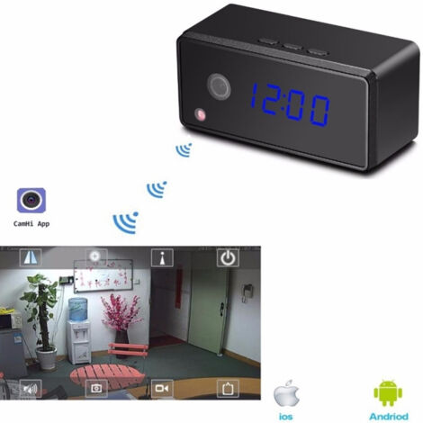 Caméra D'espionnage, Wifi, Smartphone, Vision Nocturne, Micro-caméra