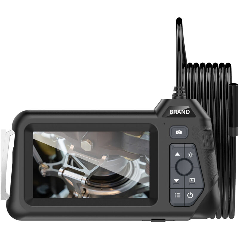 Caméra D'inspection De Pipeline HD - Endoscope Haute Résolution 080P avec écran De 4,3 Pouces, Caméra étanche De 8 Mm pour L'industrie, la Réparation