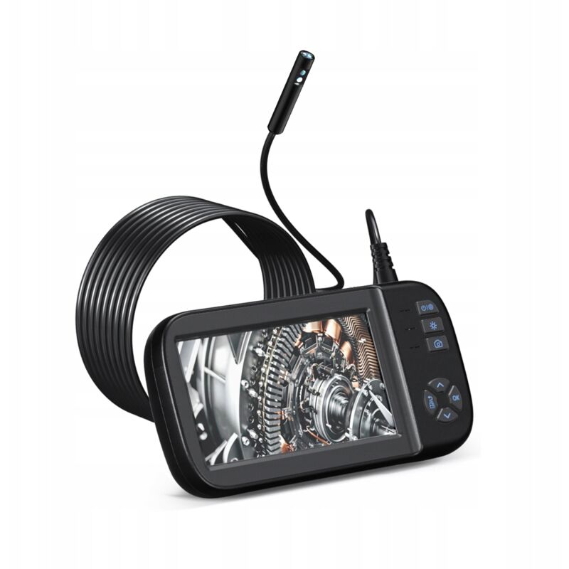 Caméra D'Inspection Endoscope Duo Écran Hd Câble 10m