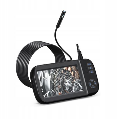 CAMÉRA D'INSPECTION ENDOSCOPE DUO ÉCRAN HD CÂBLE 10M