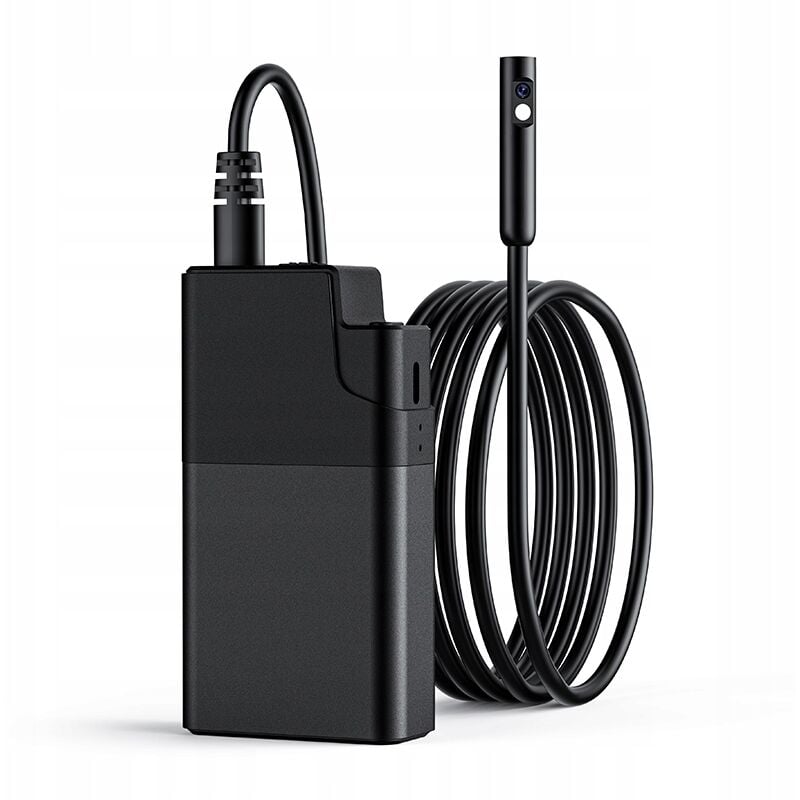 CAMÉRA D'INSPECTION ENDOSCOPE RIGIDE CÂBLE 5M 8 LED DOUBLE 5,5mm Android iOS