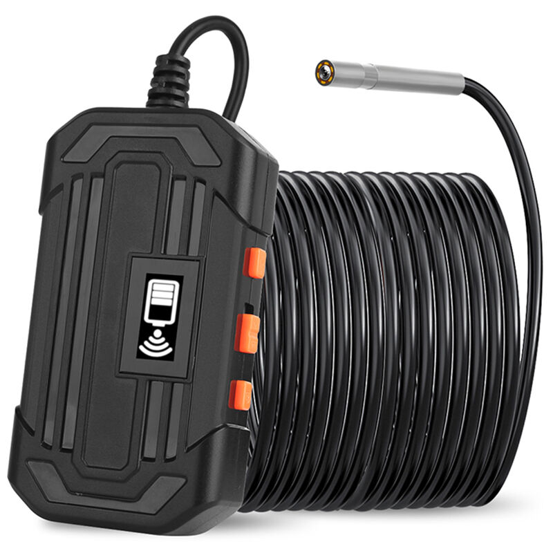 Lifcausal - Caméra d'inspection endoscopique industrielle connectée sans fil Fidelity 6 led intégrées à luminosité réglable et à intensité variable