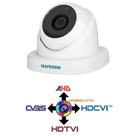Caméra Dome CCTV 3.6mm HYUNDAI 4IN1 Hybrid 2Mpx HD@1080p