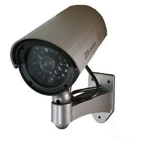 Caméra Dôme Factice Avec Led Ir Clignotante Caméra De Surveillance Vidéo