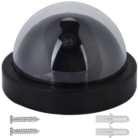 Caméra Dôme Factice MR-02Y avec LED Simulée pour Surveillance Sécurité