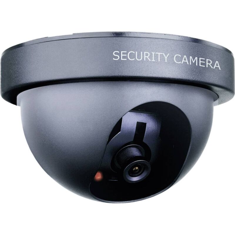 Caméra Factice Renkforce Avec LED Clignotante - Simulacre De Surveillance, Effet Dissuasif Pour Extérieur/intérieur