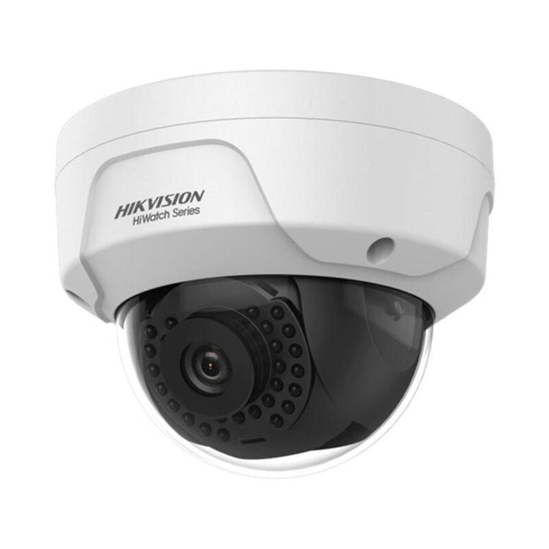 Caméra dôme IP HIKVISION Hiwatch 4mpx 2,8 mm en métal anti-vandalisme HWI-D141H-C (2,8 mm)