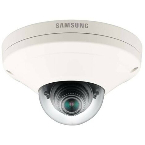 Caméra Dôme IP plafond Full HD 2Mp Samsung compatible NVR Réseau PoE SNV-6013P