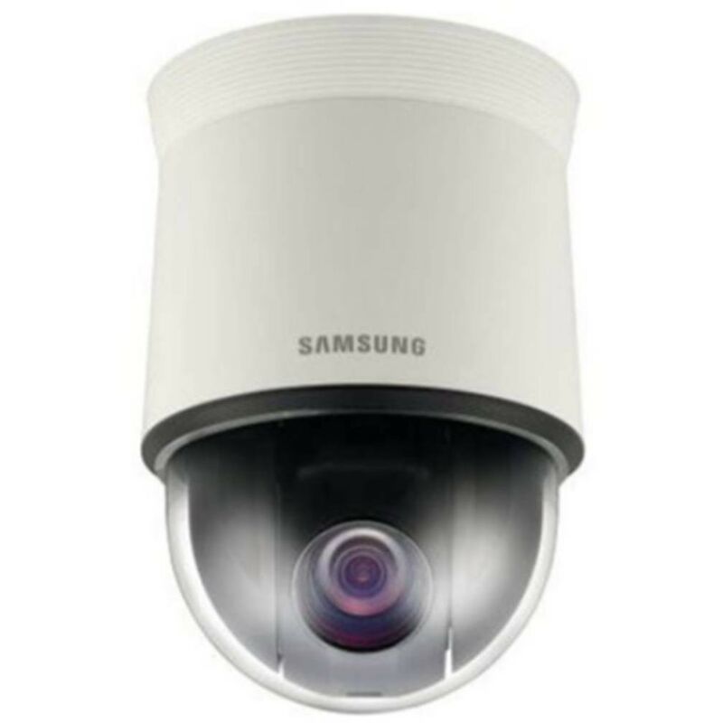 Caméra Dôme ip ptz Extérieur Full hd 2.2Mp Samsung compatible nvr Réseau PoE SNP-5321P