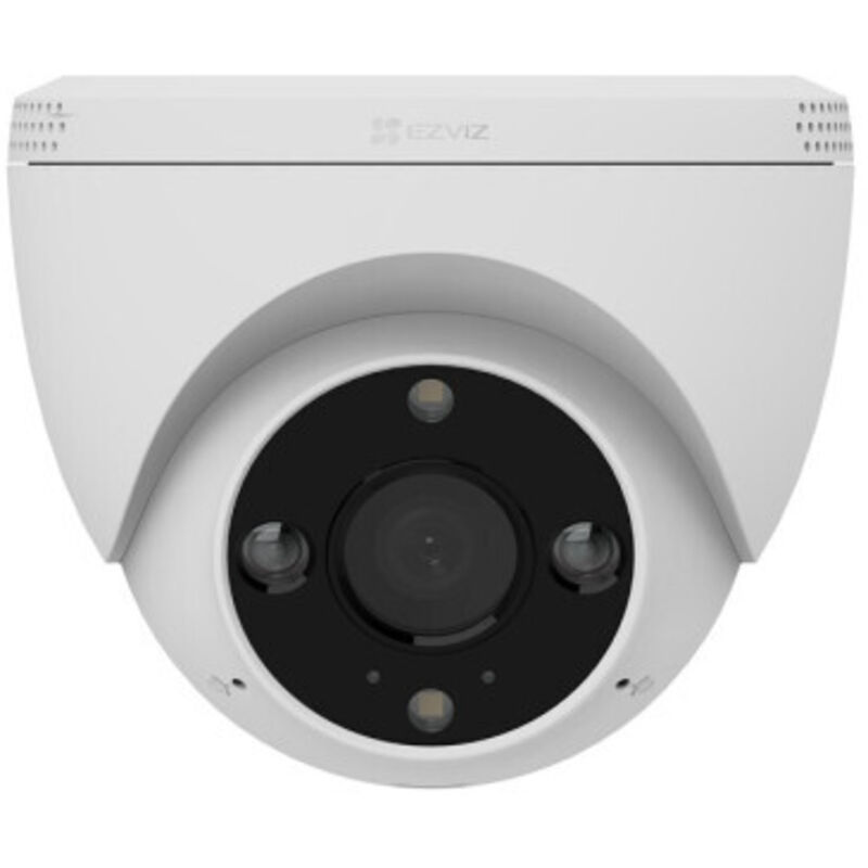 Ezviz - Caméra ip H4 dôme Wi-Fi 3Mpix protection IP67 objectif 28mm H.265 ir 30m led 15m, Blanc