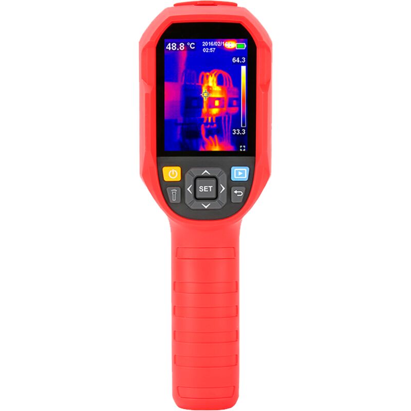 Caméra Dual thermographique portable - Mesure de la température en temps réel - Résolution thermique 256x192 Précision ±2ºC ±2% - Sensibilité