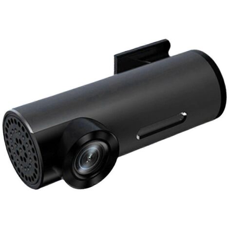 Caméra embarquée HD 1080p avec enregistreur de conduite Wi-Fi, noire